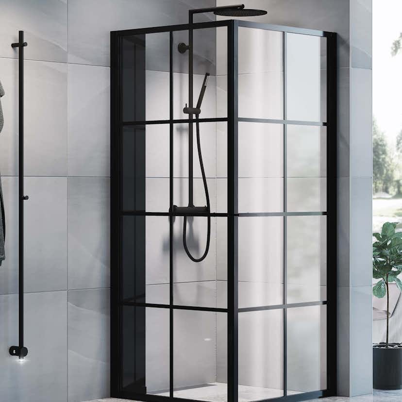 Duschhylla Macro Design Tidy Glas