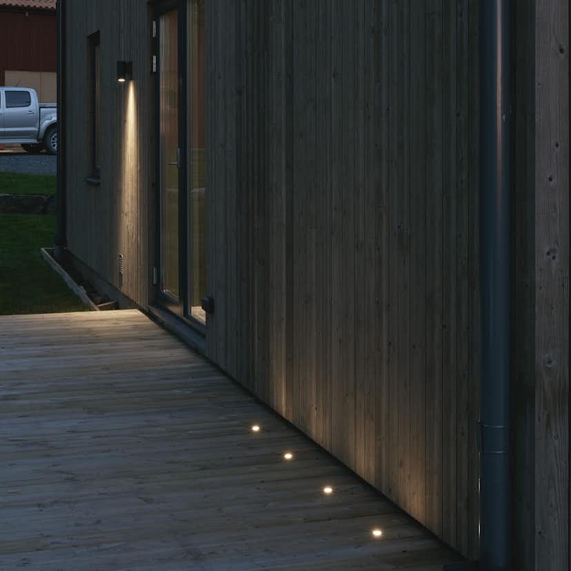 Decklight Hide-a-lite Garden LED-Spotlight för Utebelysning, Kit 4 st