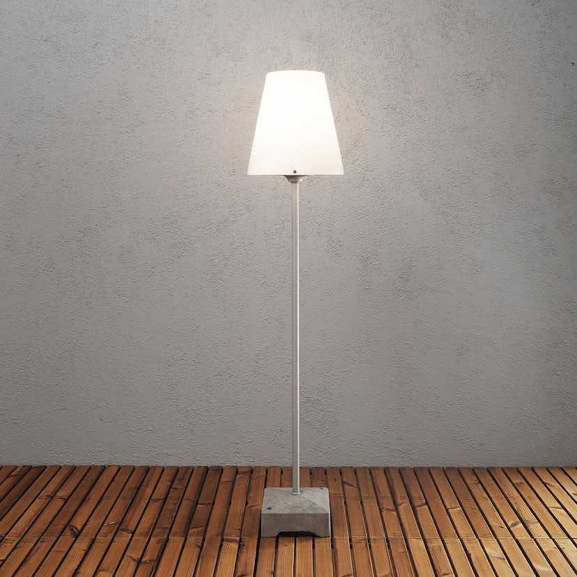 Dekorationsbelysning Gnosjö Konstsmide Lucca Lounge Hög E27 Grå