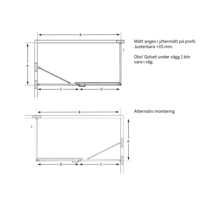 Duschhörn Macro Design Empire L Linjeglas