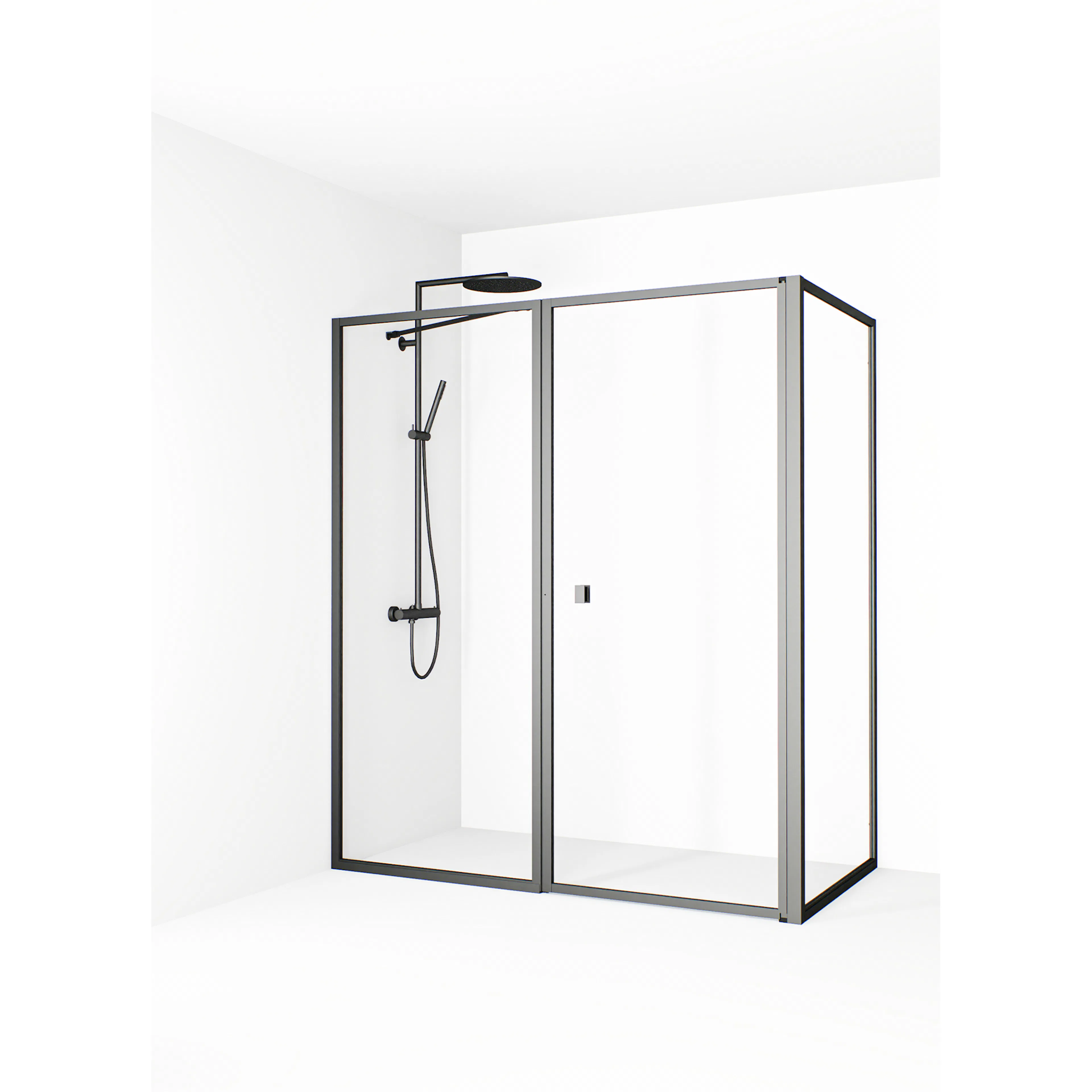 Duschhörn Macro Design Empire L Klarglas