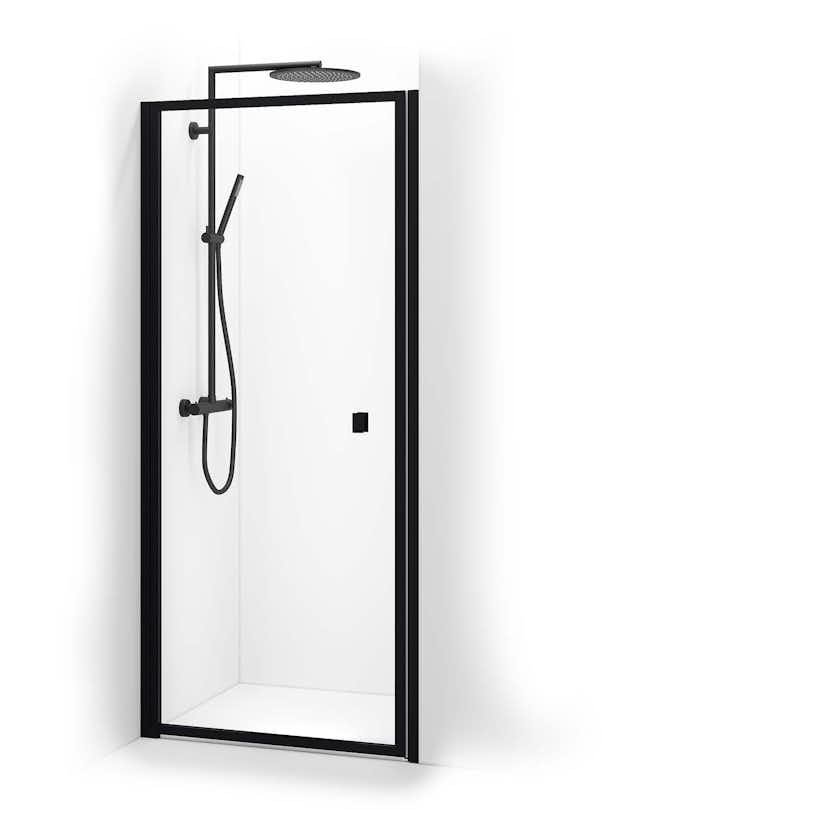 Duschdörr Macro Design Empire Nisch Klarglas