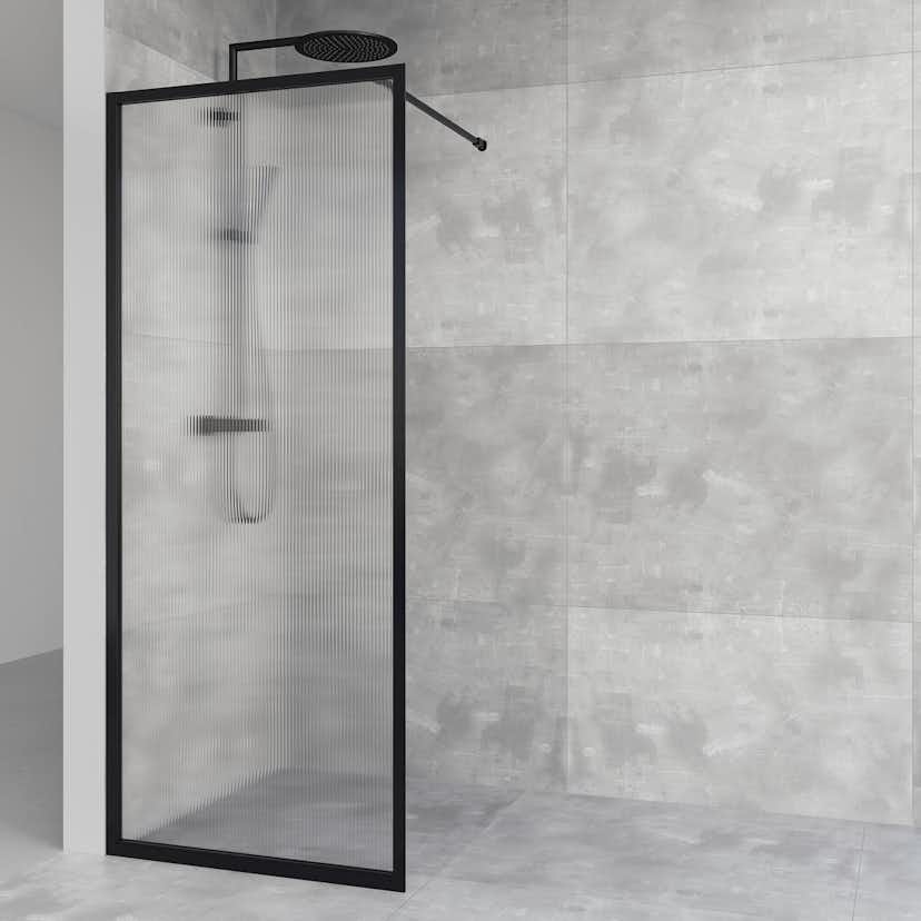 Duschvägg Macro Design Empire Linjeglas