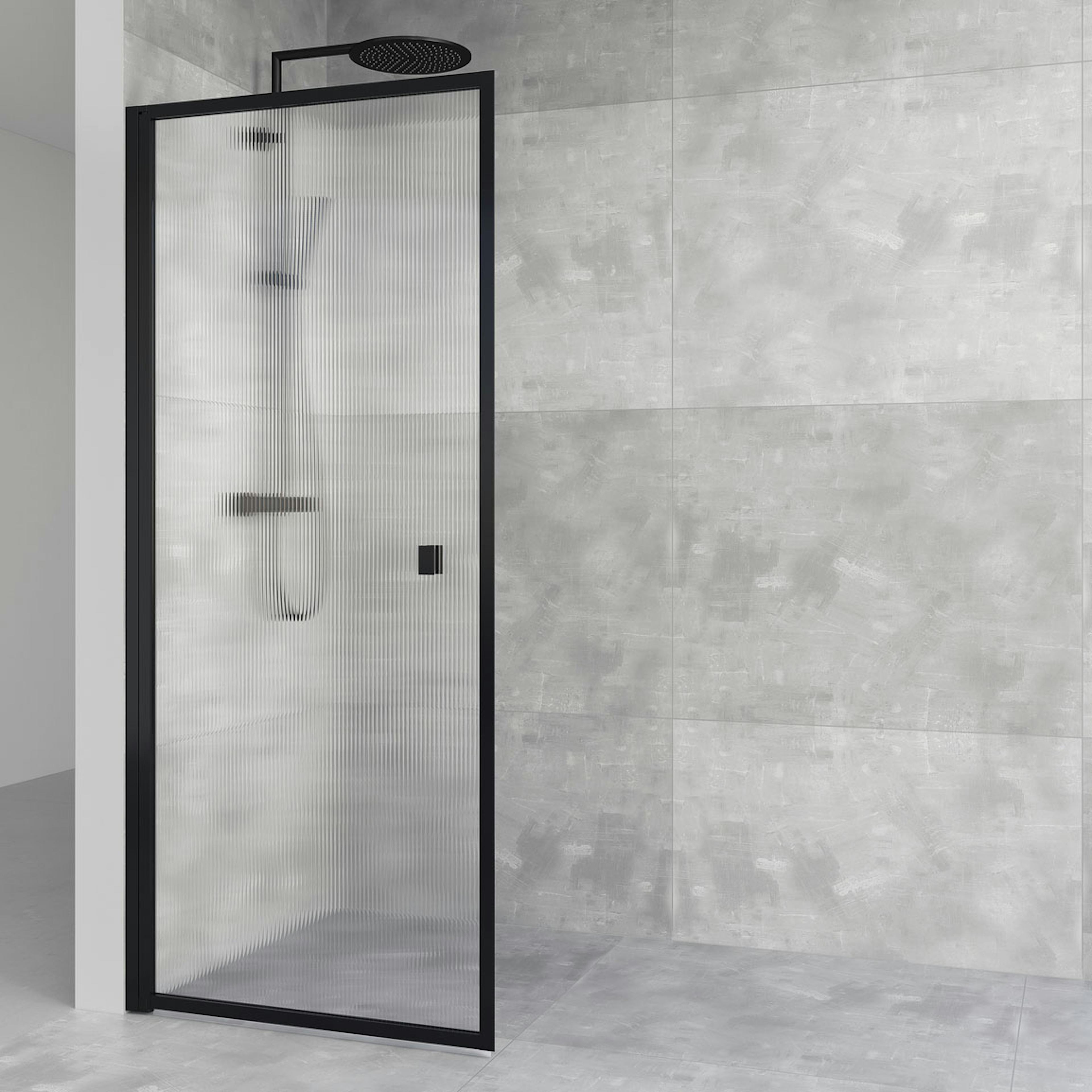 Duschdörr Macro Design Empire Linjeglas