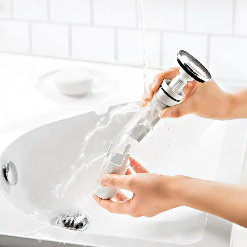 Bottenventil INR Easy-Clean Öppen med Vattenlås