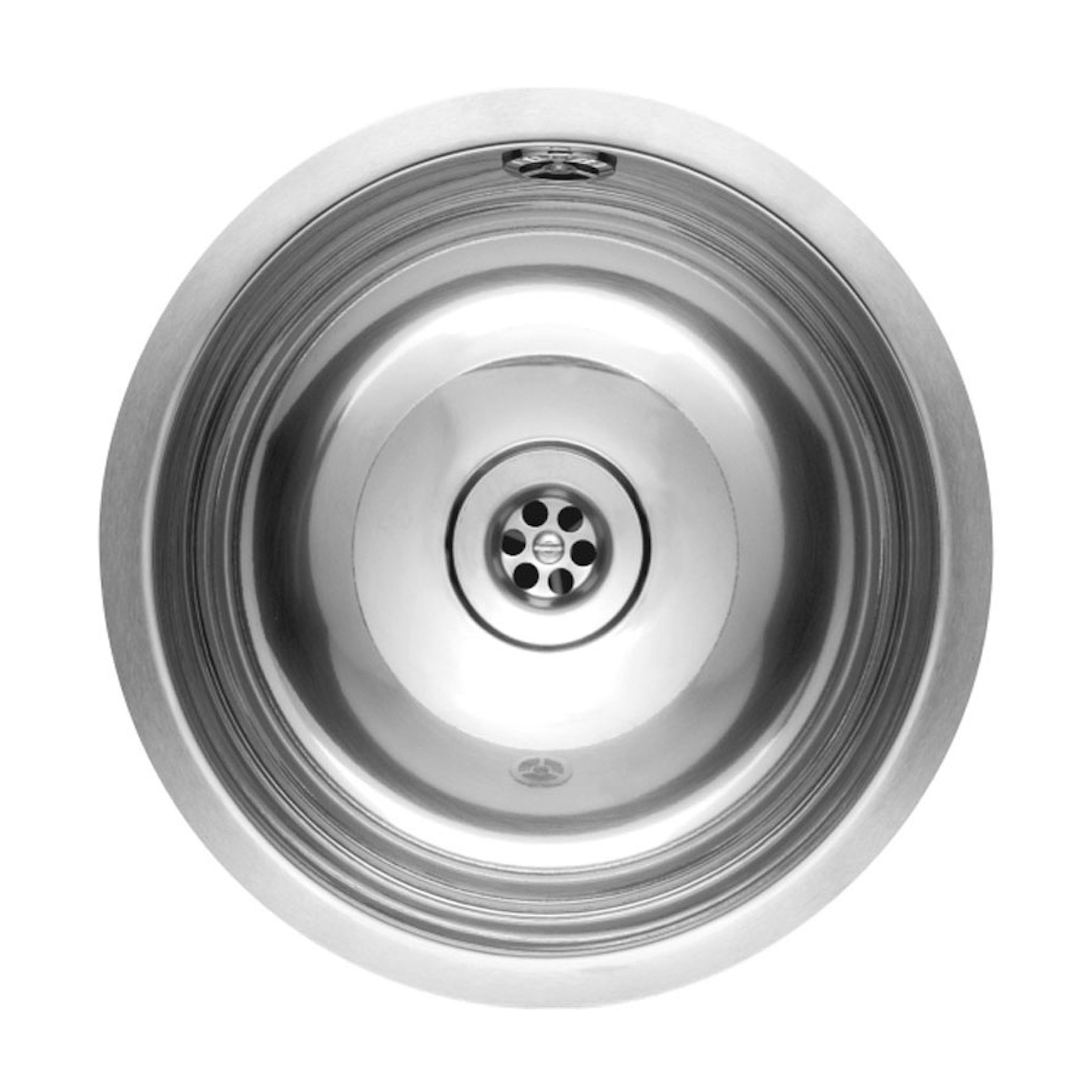 Infälld Diskho DecoSteel Aqua-Line Rio Rostfri Enkel med Bottenlås