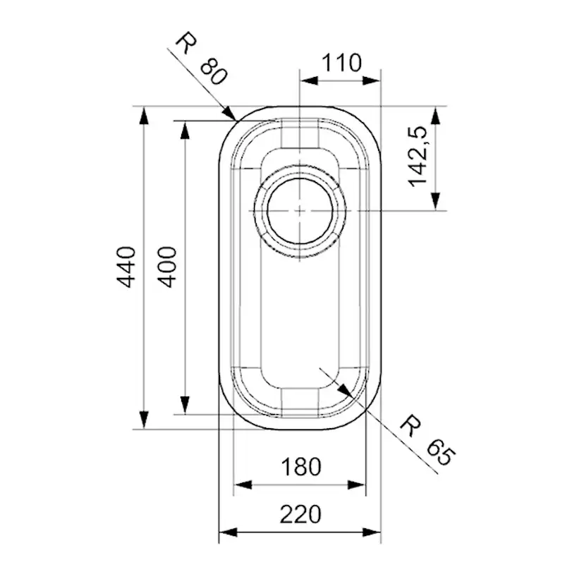 Diskho Decosteel IB 1840L