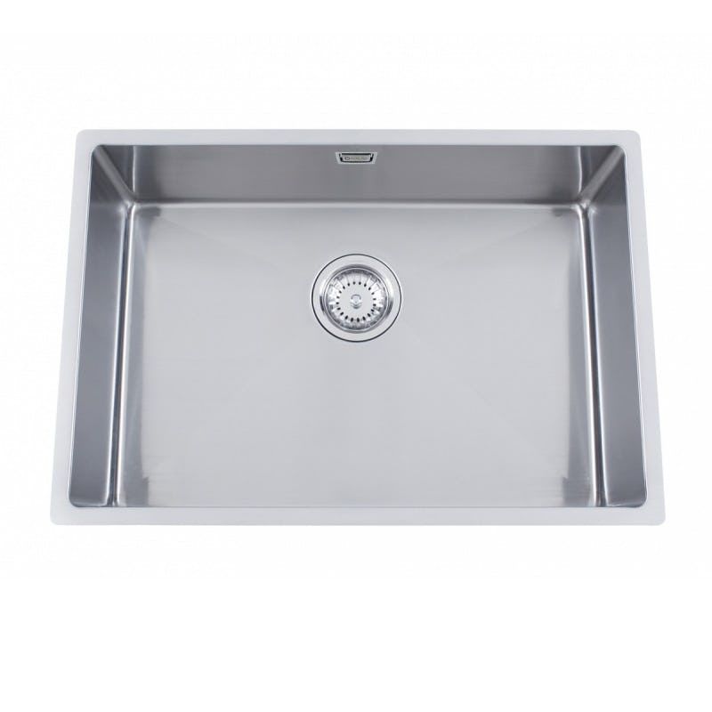 Diskho Nordic Tech Radius 600 X Rostfri Enkel med Korgventil & Vattenlås