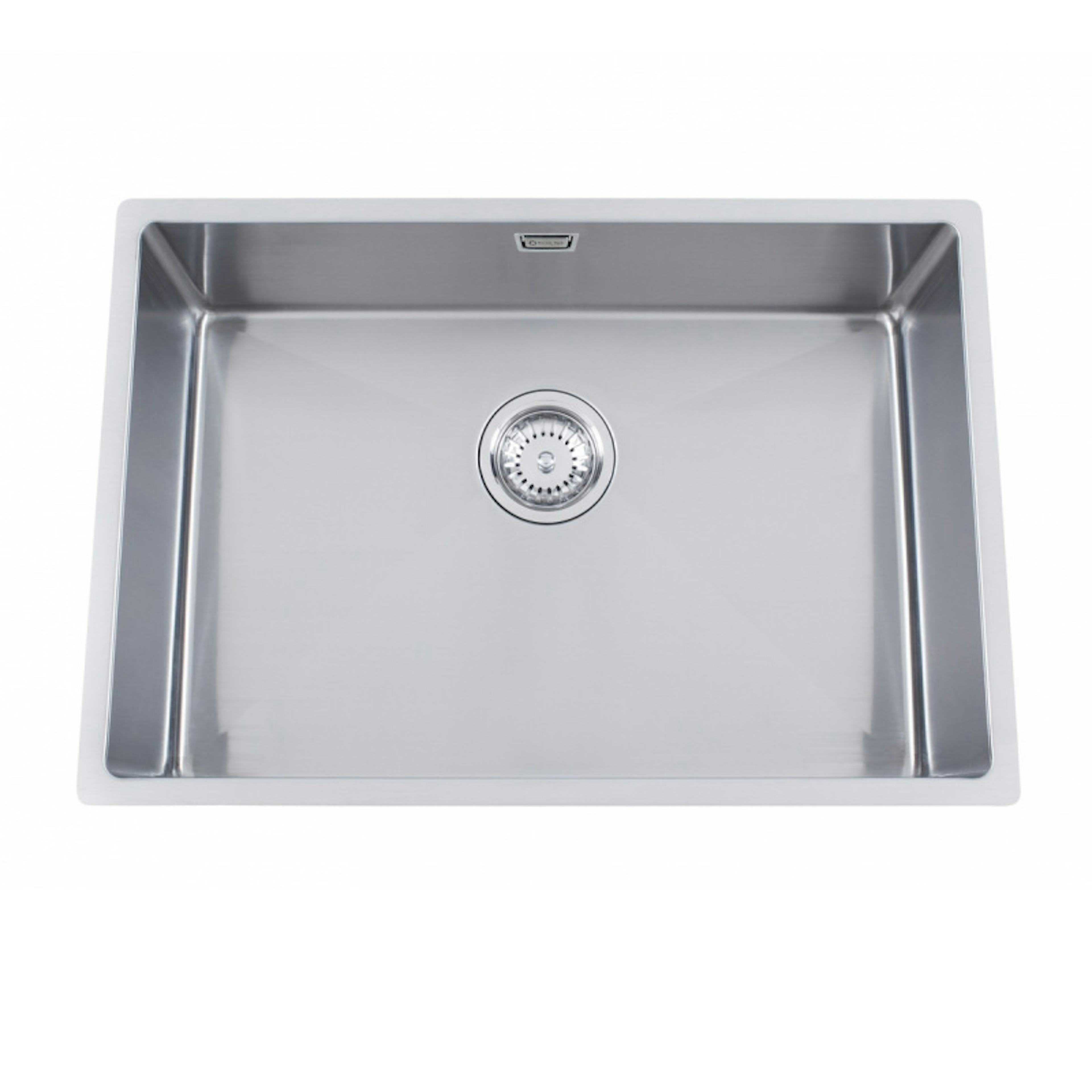 Diskho Nordic Tech Radius 600 X Rostfri Enkel med Korgventil & Vattenlås