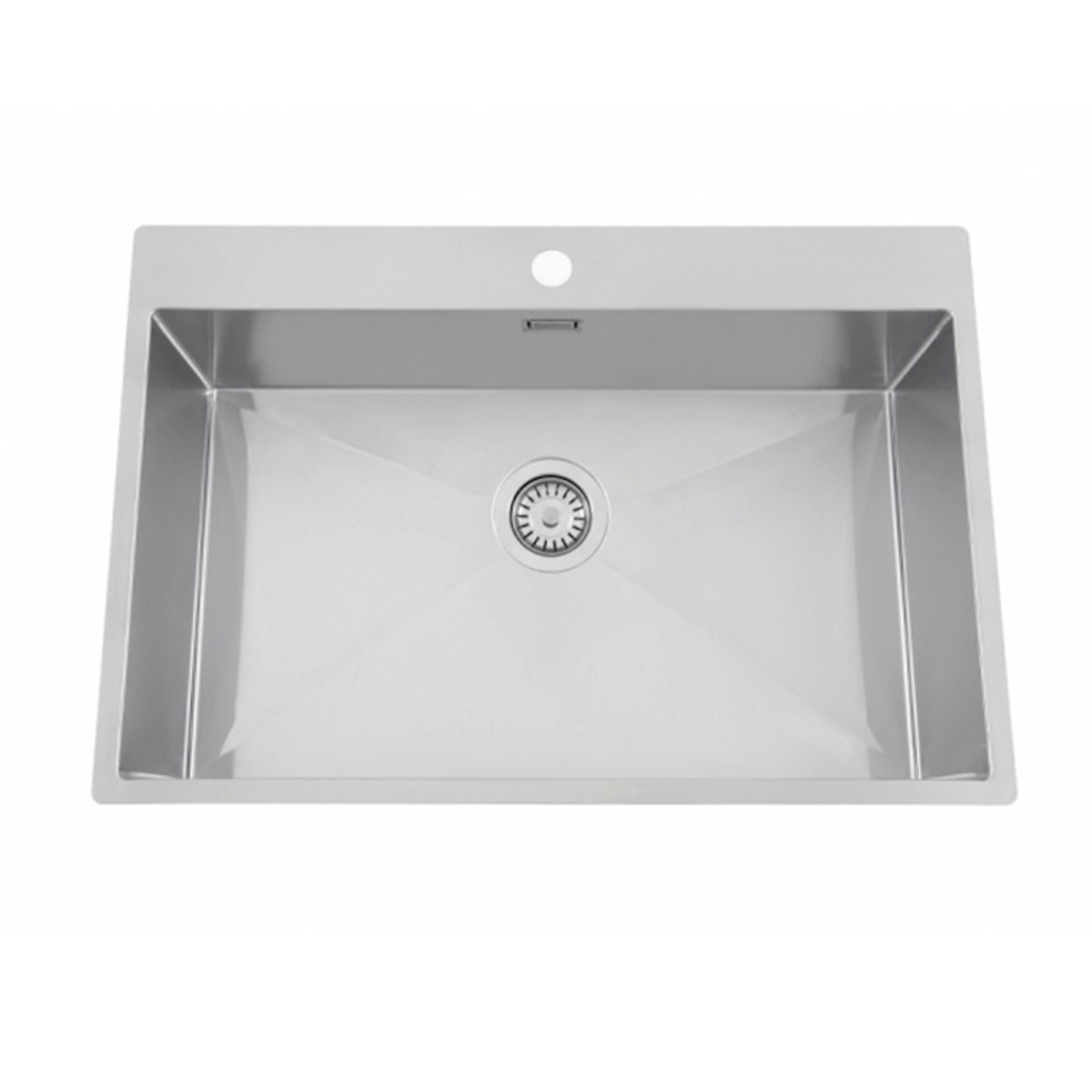 Diskho Nordic Tech Radius 700 B X Rostfri Enkel med Korgventil & Vattenlås