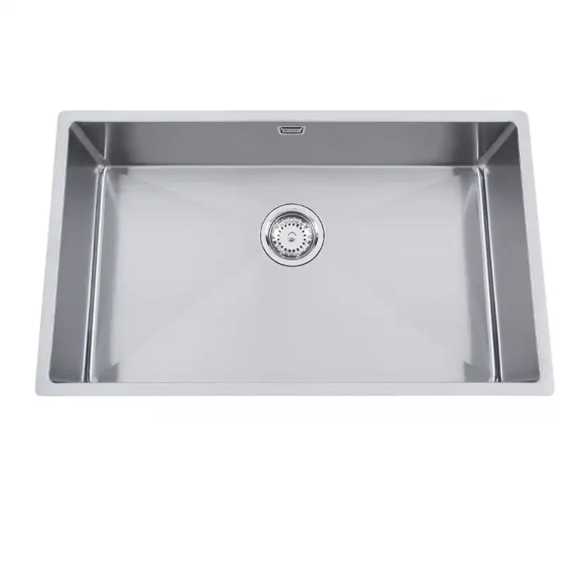 Diskho Nordic Tech Radius 700 X Rostfri Enkel med Korgventil & Vattenlås