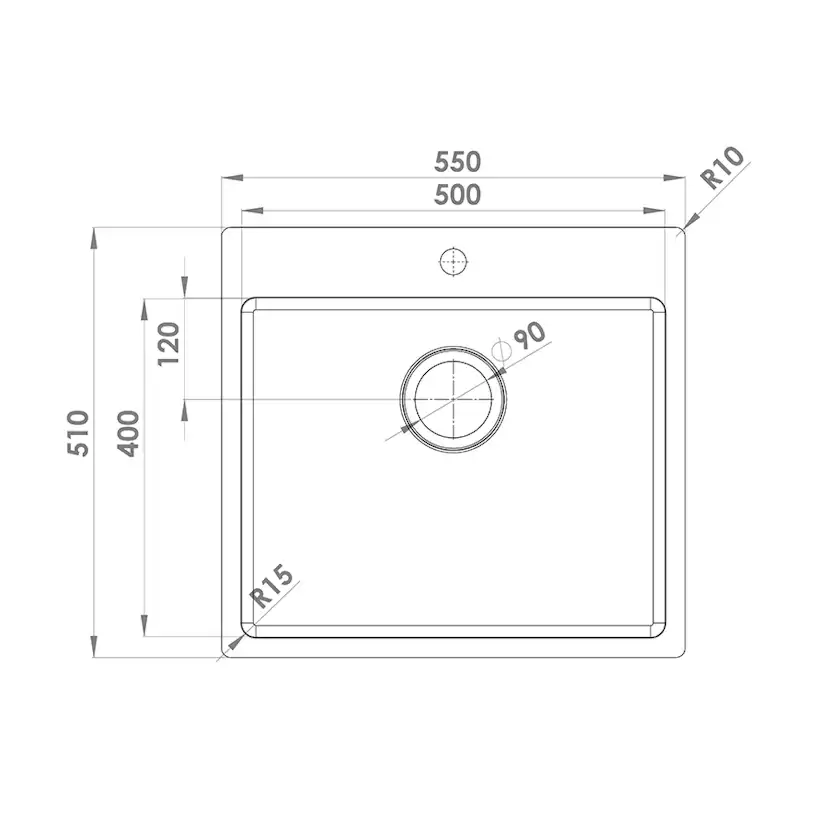 Disklåda DecoSteel XV 50 Tap-wing