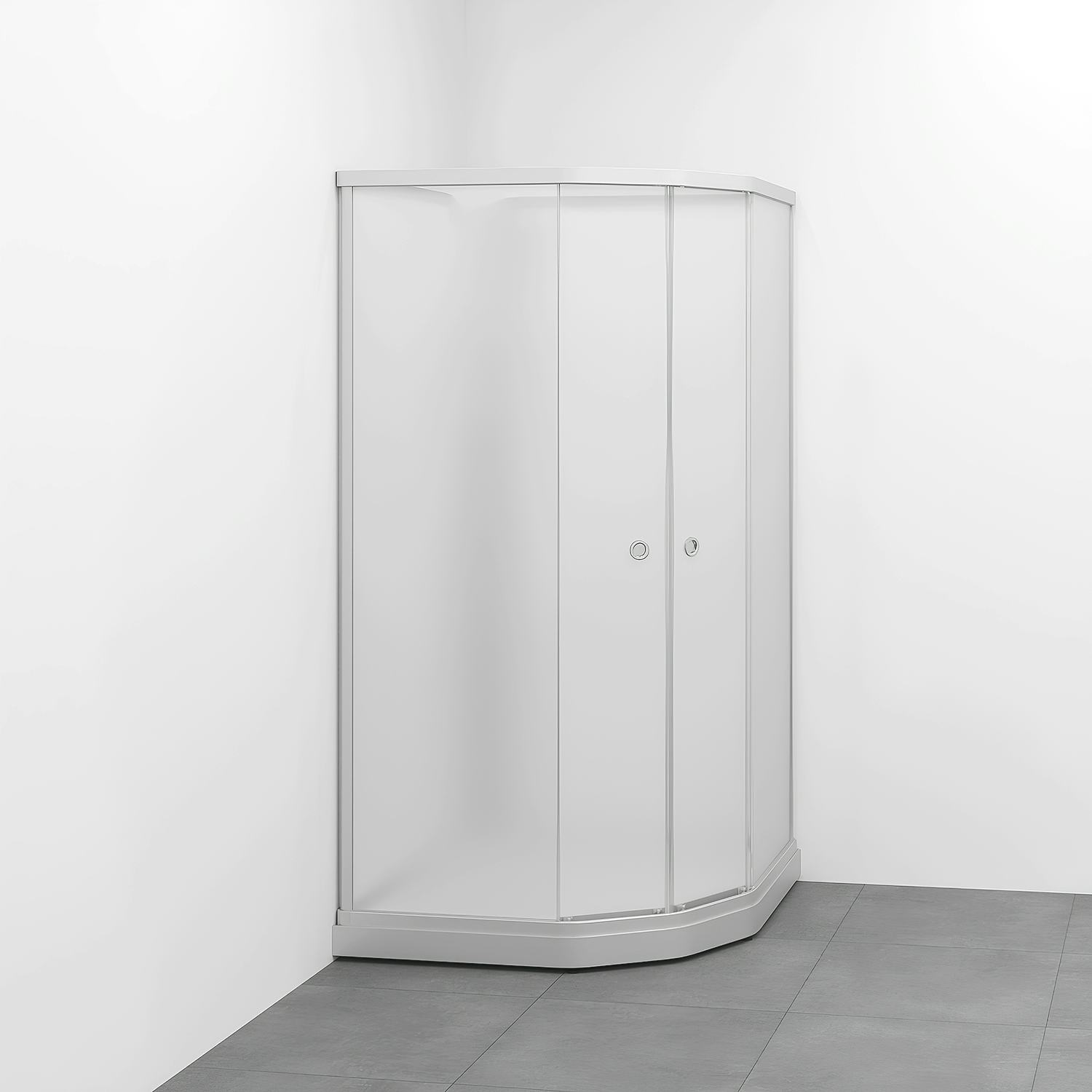 Duschkabin Macro Design Flow Semi utan Blandare