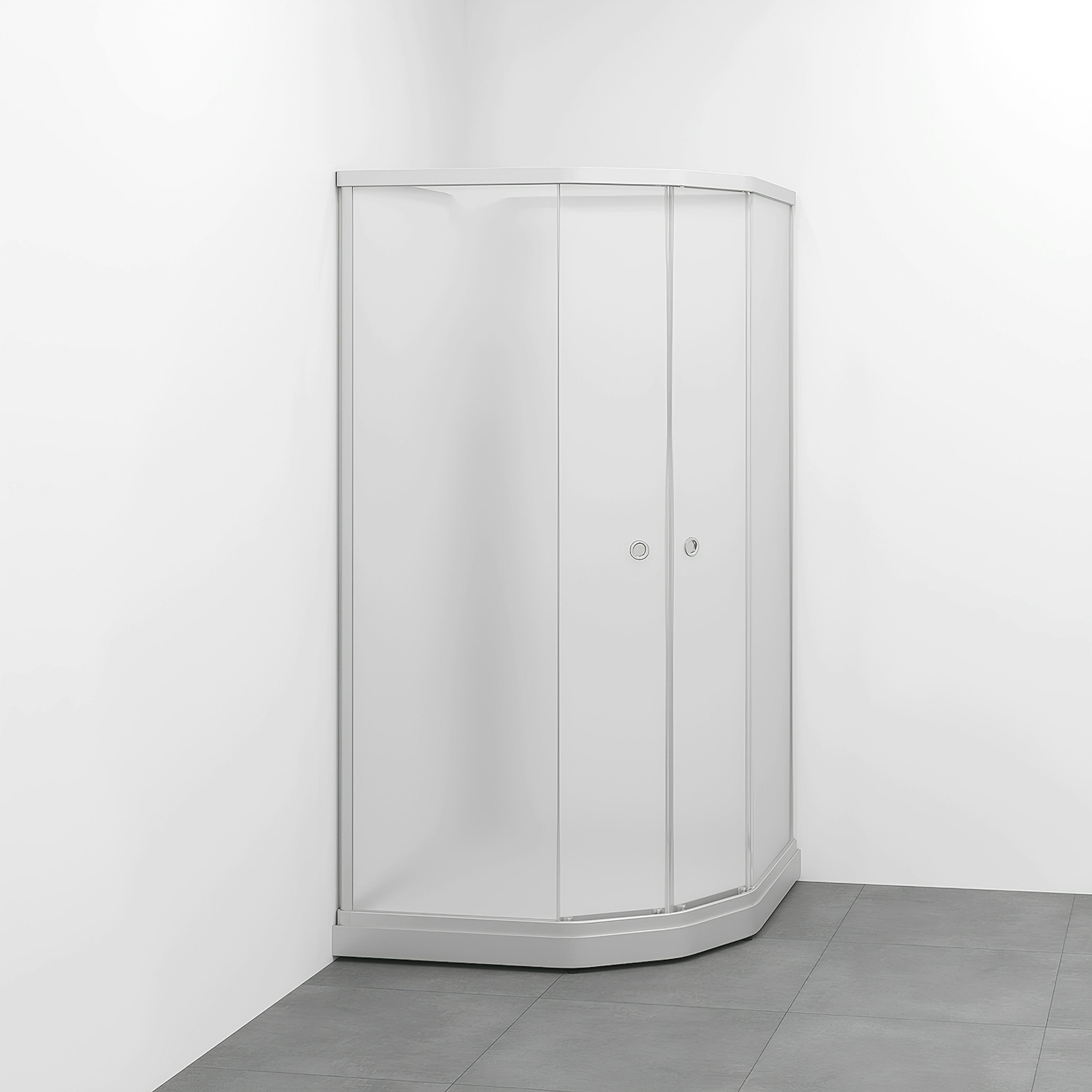 Duschkabin Macro Design Flow Semi utan Blandare