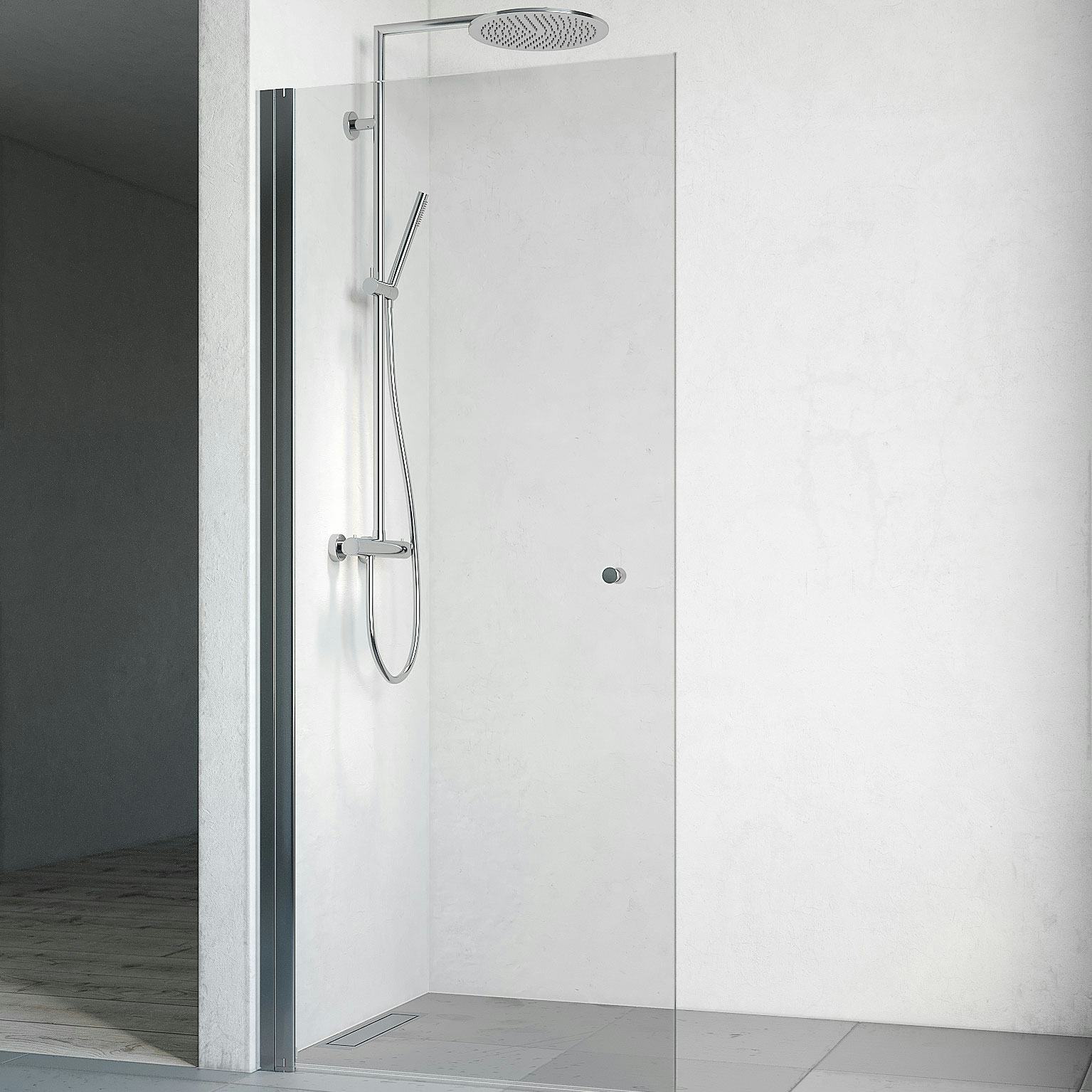 Duschdörr Macro Design Spirit Rak