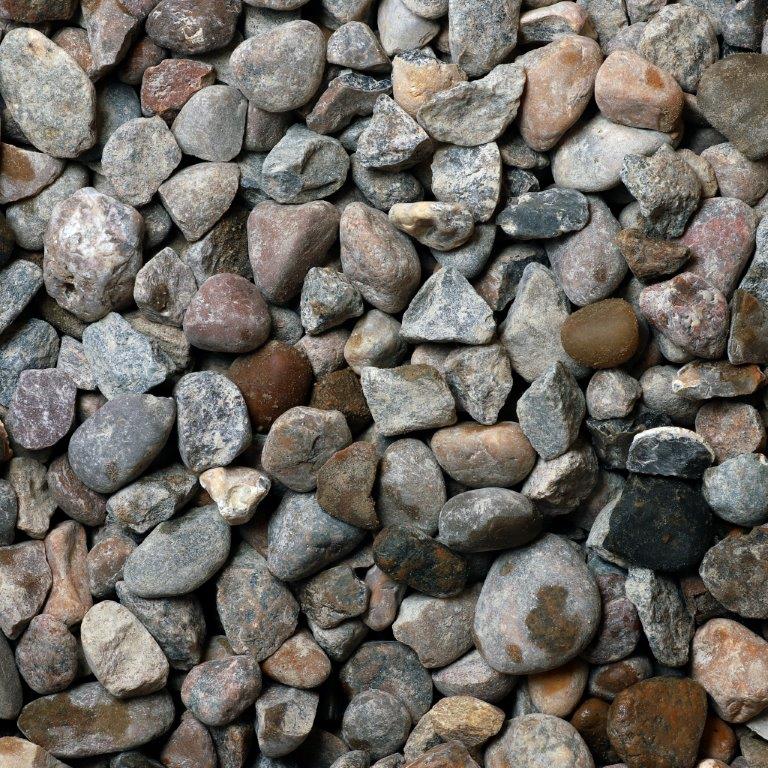 Dekorsten Magrab Krossprodukter Brunmelerad Sjösten 16-32 mm, 1000 kg Säck