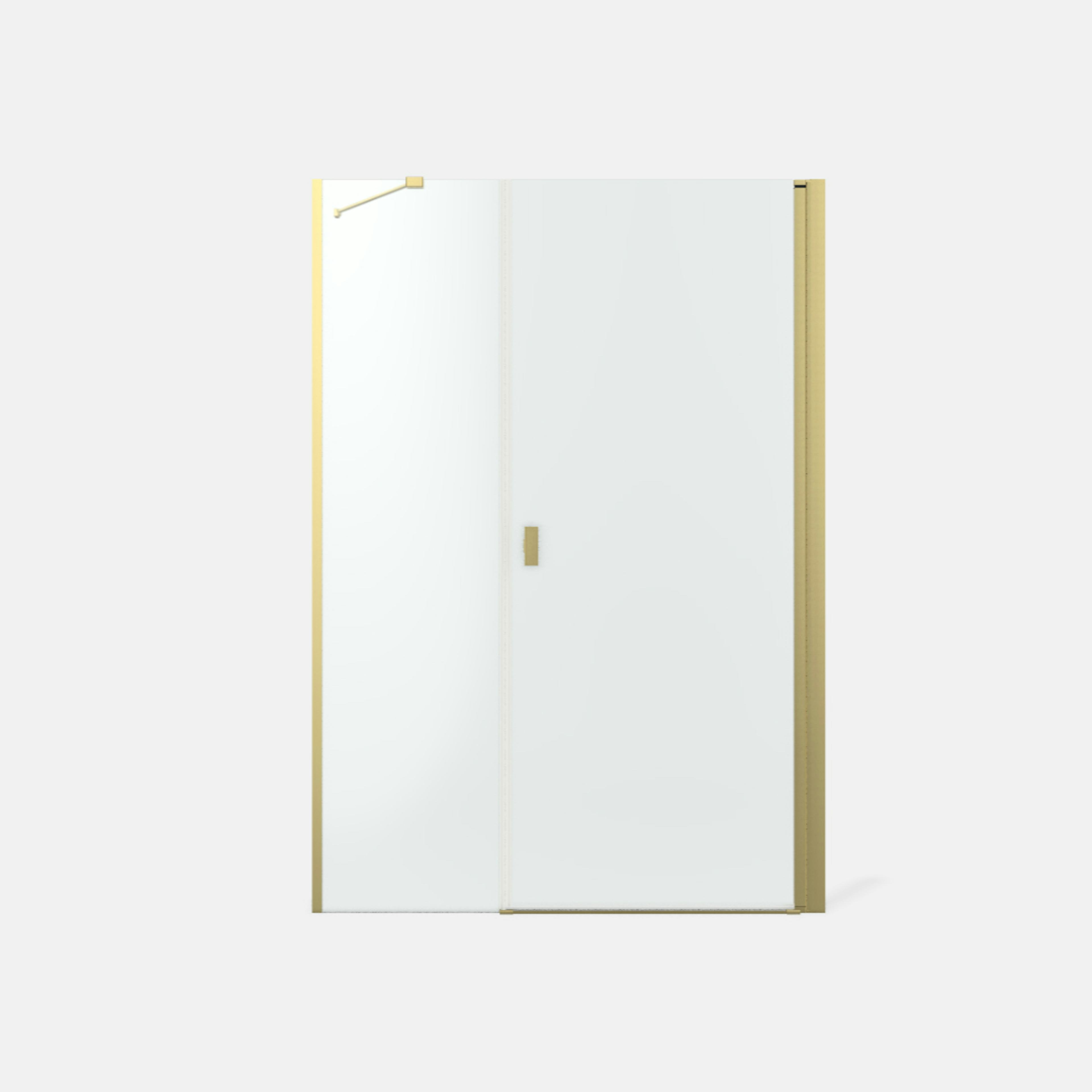 Duschdörr Strømberg Noma 45 med Sidopanel Nisch