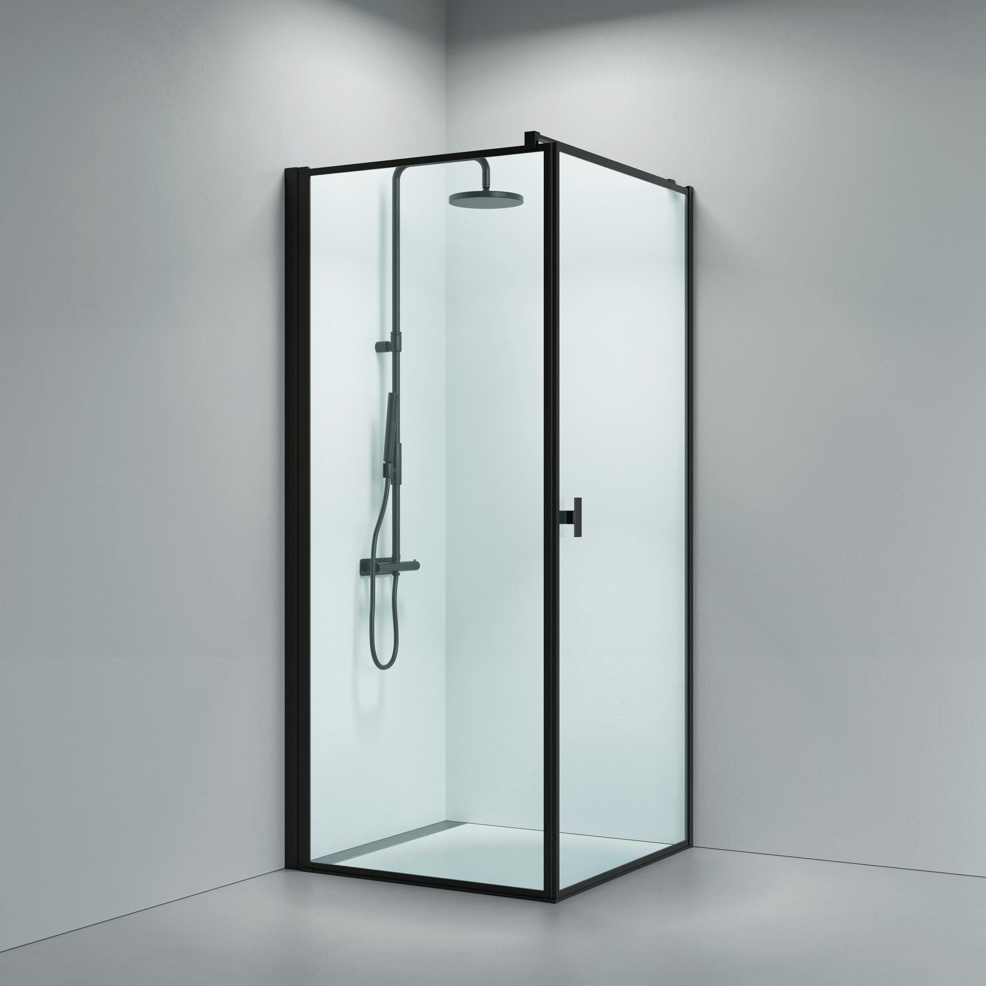 Duschhörn Strømberg Noma 135 Frame Fast Vägg + Dörr