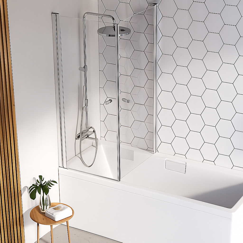 Badkarsvägg Strømberg Noma 83 Hörn