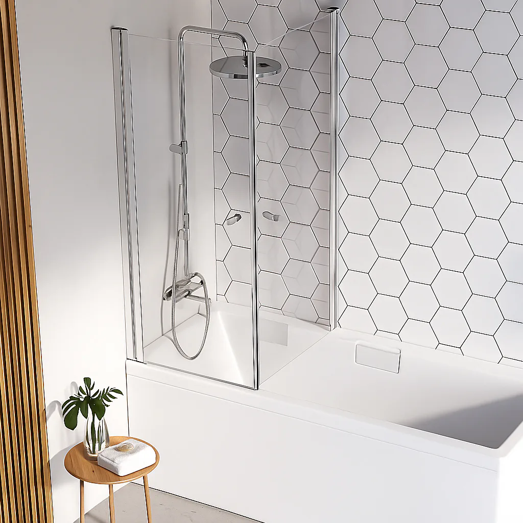 Badkarsvägg Strømberg Noma 83 Hörn