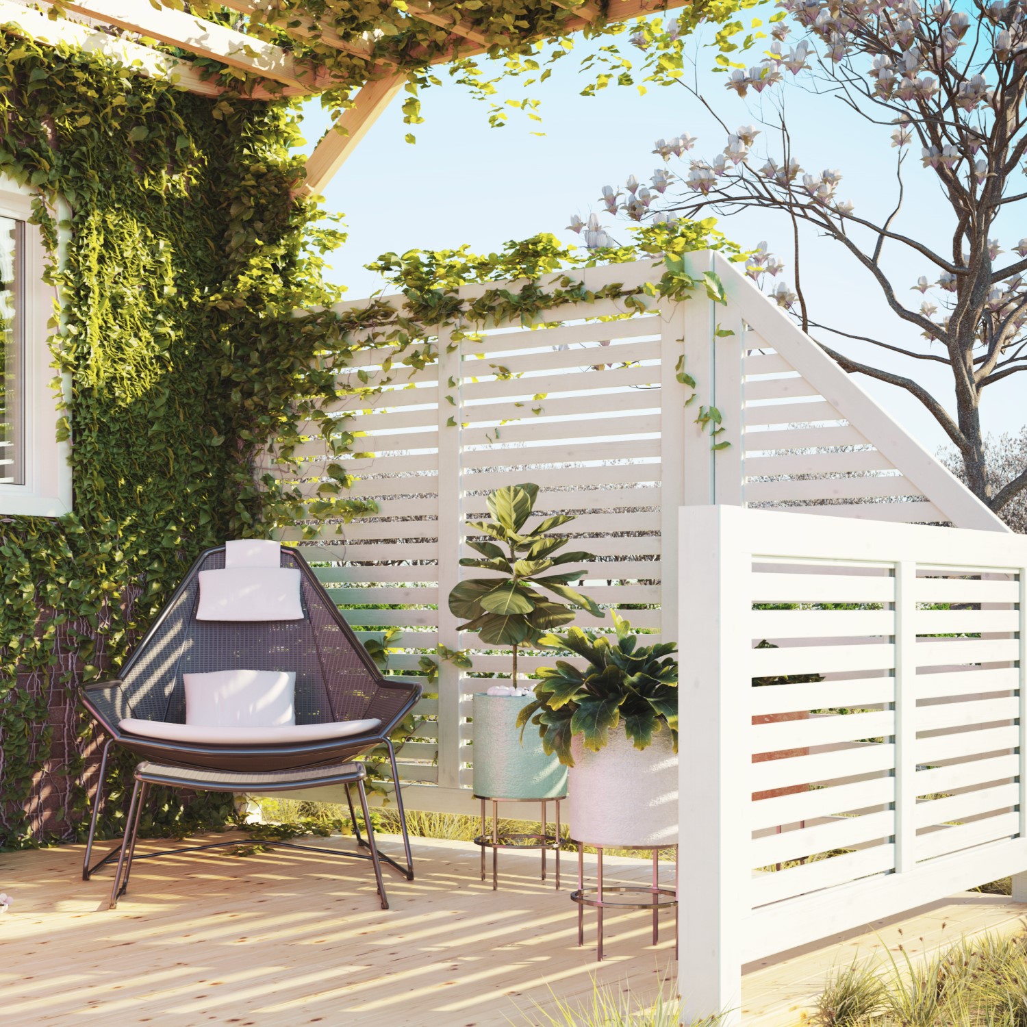 Skärm Palmako Doris 1