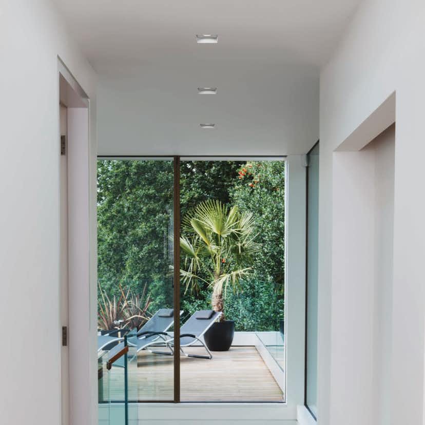 Downlight Astro Trimless Square Adjustable Led