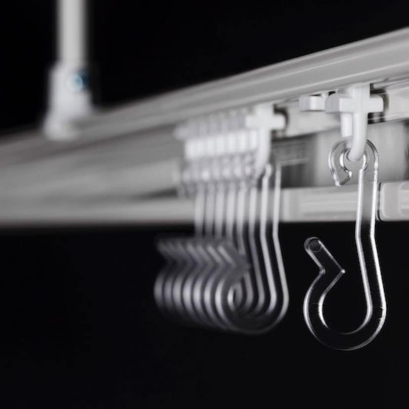 Draperikrokar Leijma Stabil Vit