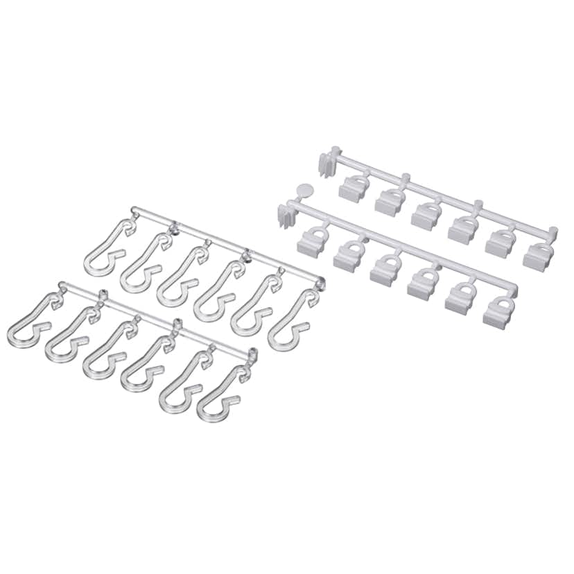 Draperikrokar Leijma Stabil Vit