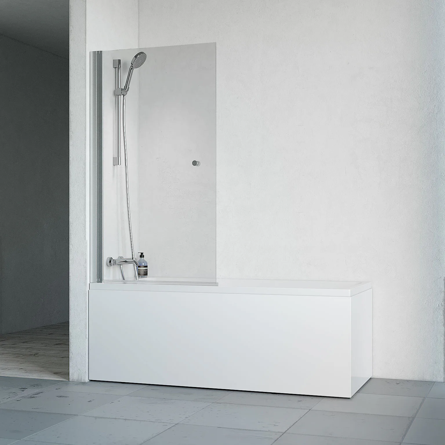 Badkarsvägg Macro Design Spirit Enkel