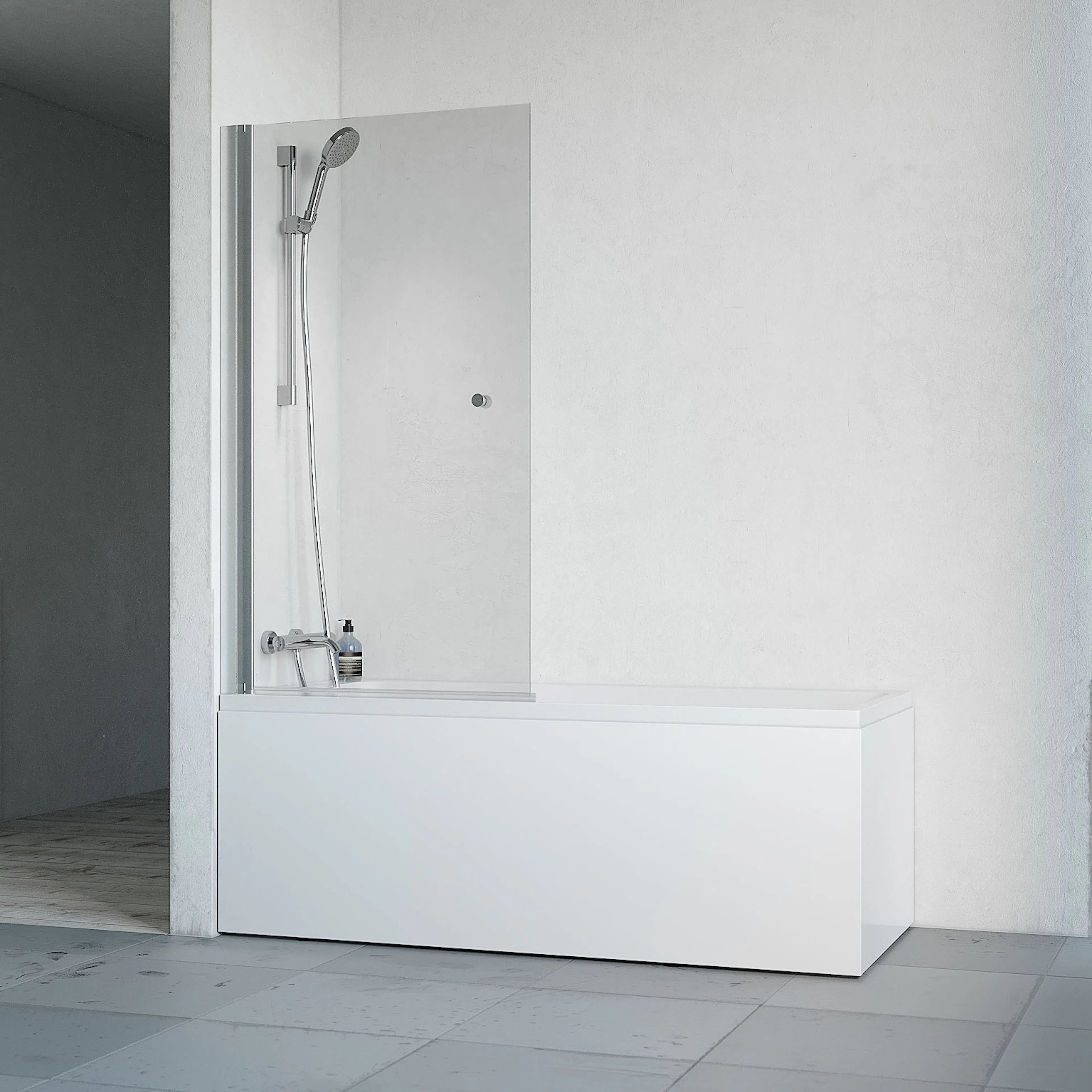 Badkarsvägg Macro Design Spirit Enkel