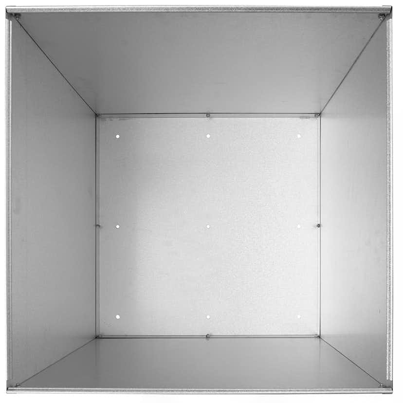 Kruka Skotte Garden Zinkplåt 25X25X30 cm