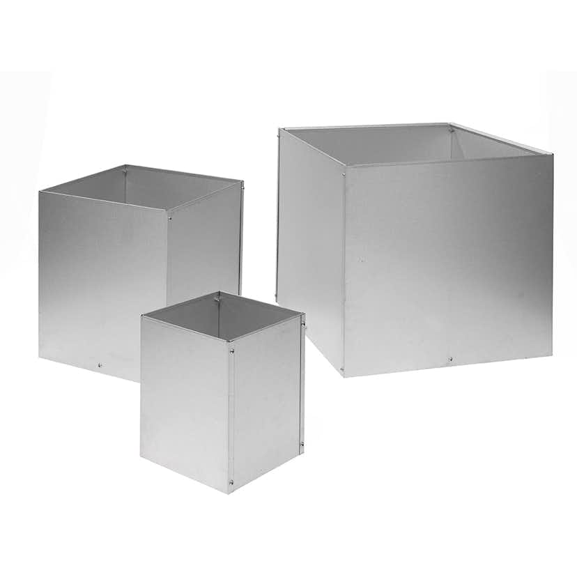 Kruka Skotte Garden Zinkplåt 60X60X55 cm