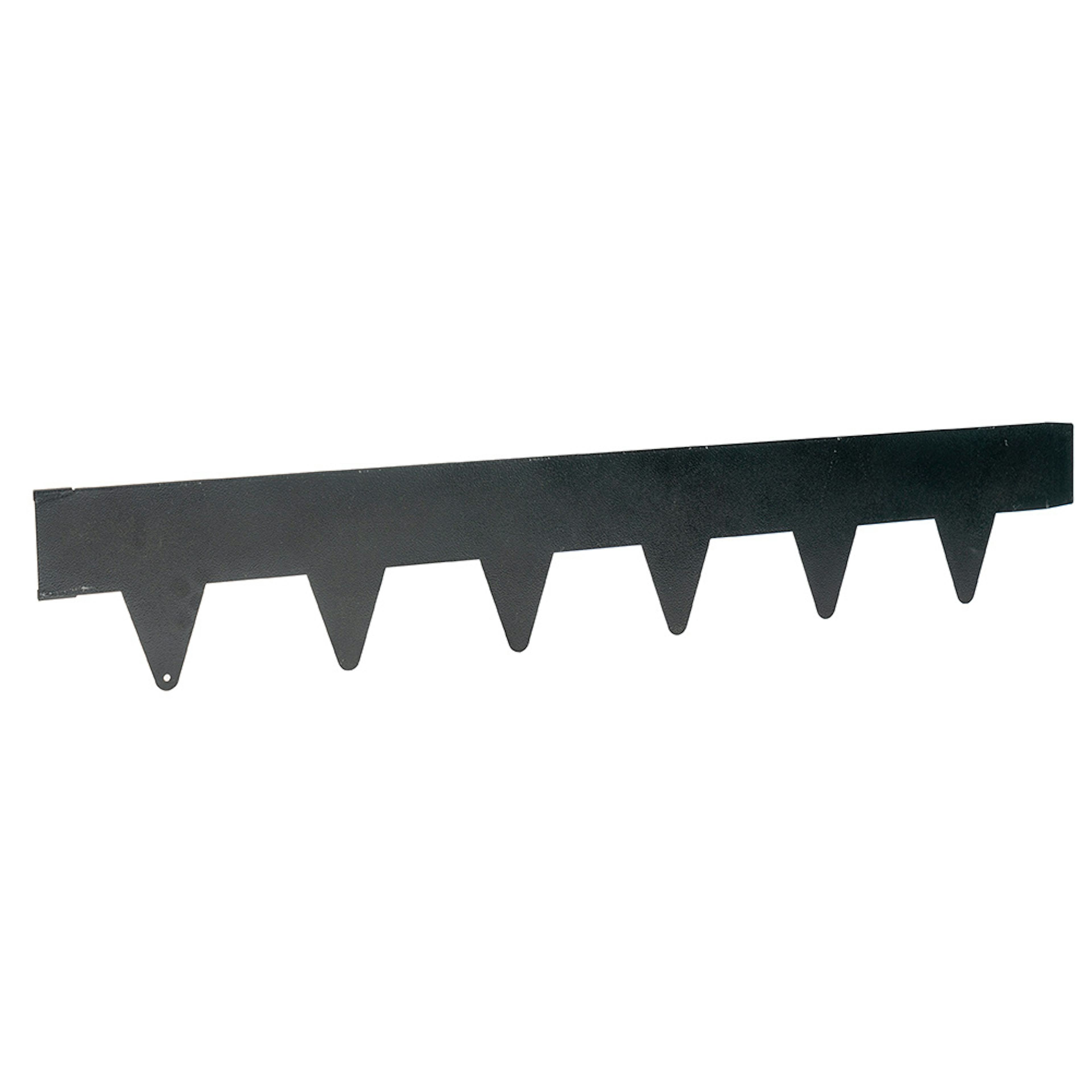 Kantskydd Kreativ Skotte Garden Rabattkant Svart Stål 16X100 cm 4-Pack för Gräskant & Grusgång