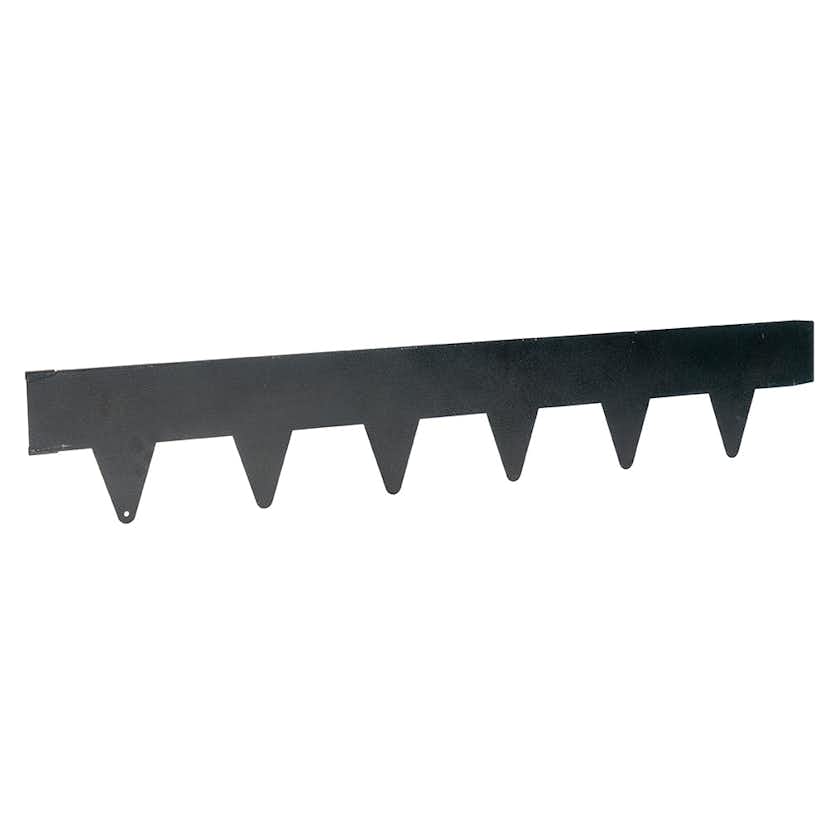 Rabattkant Skotte Garden Kreativ Svart Stål 16X200 cm 4-Pack, Kantskydd för Gräsmatta & Trädgård