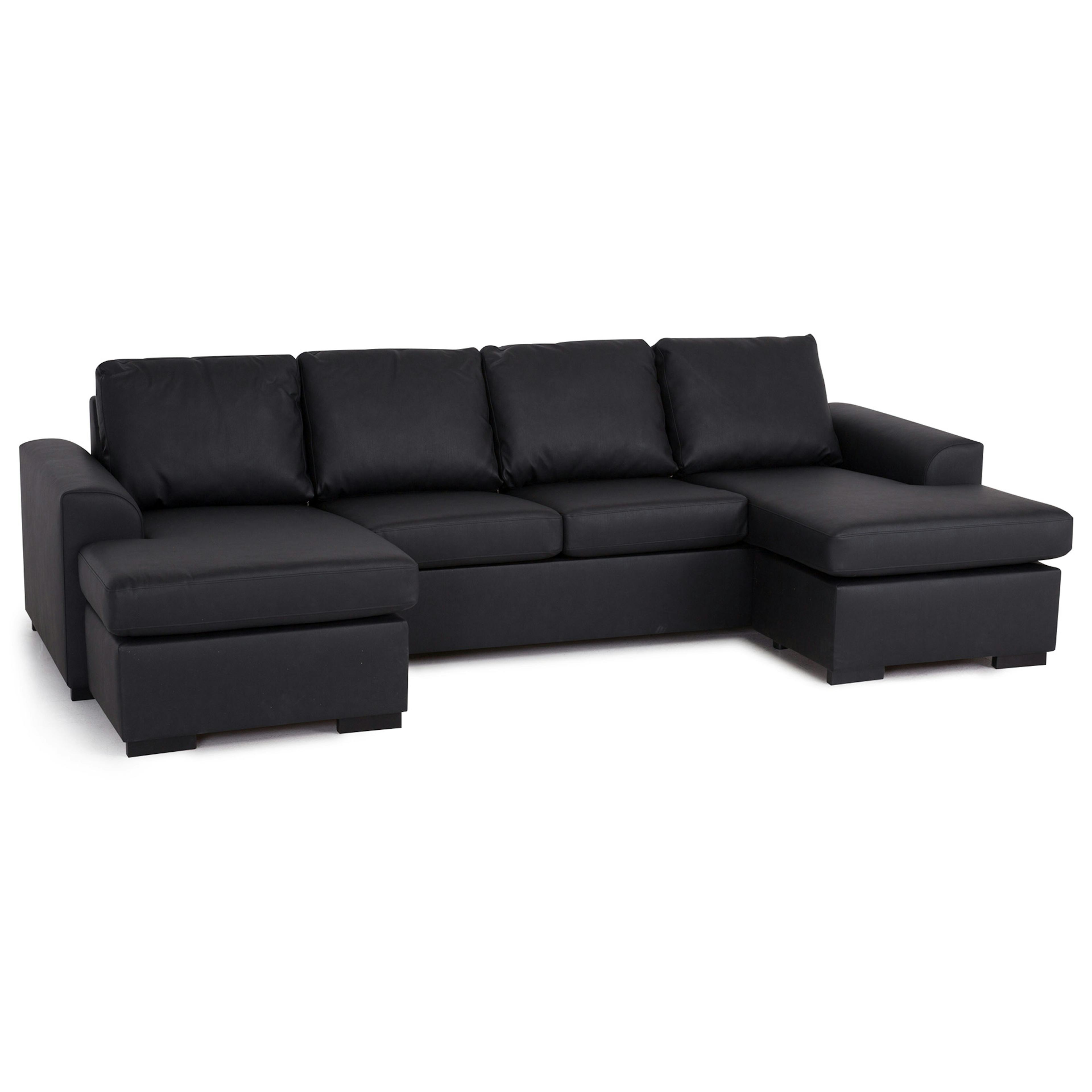 Dubbeldivansoffa Scandinavian Choice Porto Bonded Leather