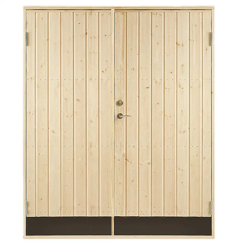 Dubbeldörr Vibostugan 10°