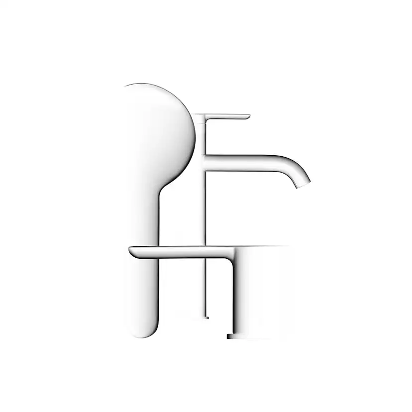 Tvättställsblandare Duravit C.1