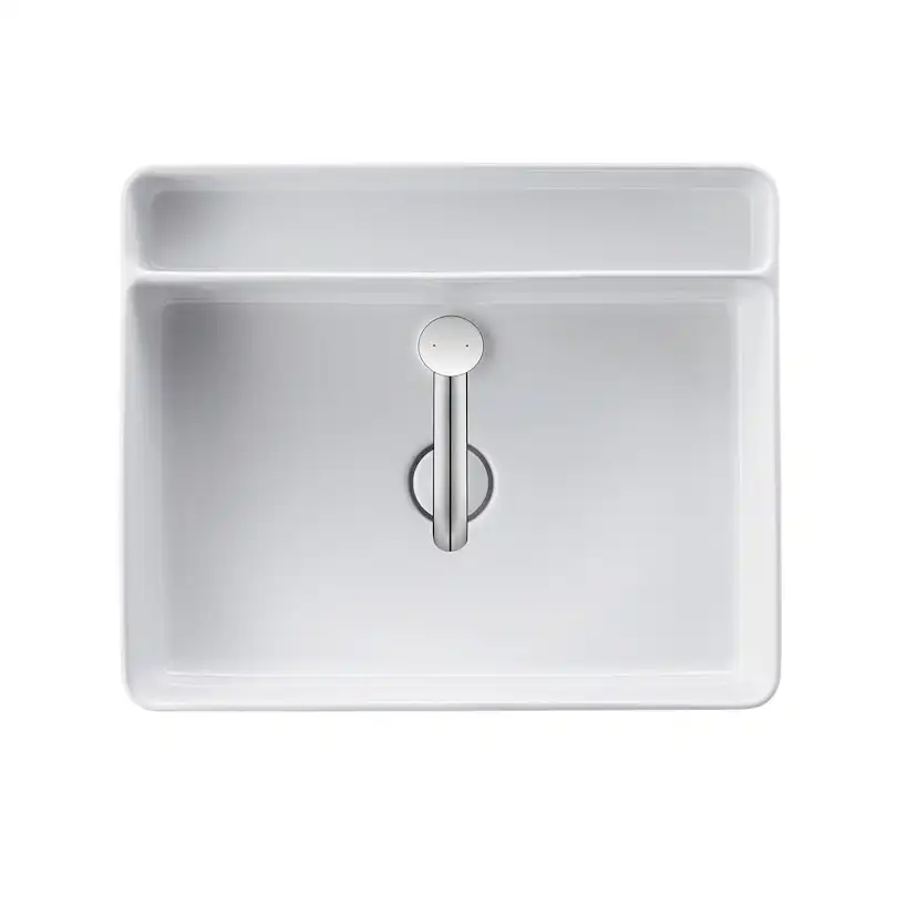 Tvättställ Duravit Bento Starck Box för Placering på Bänkskiva 550 mm