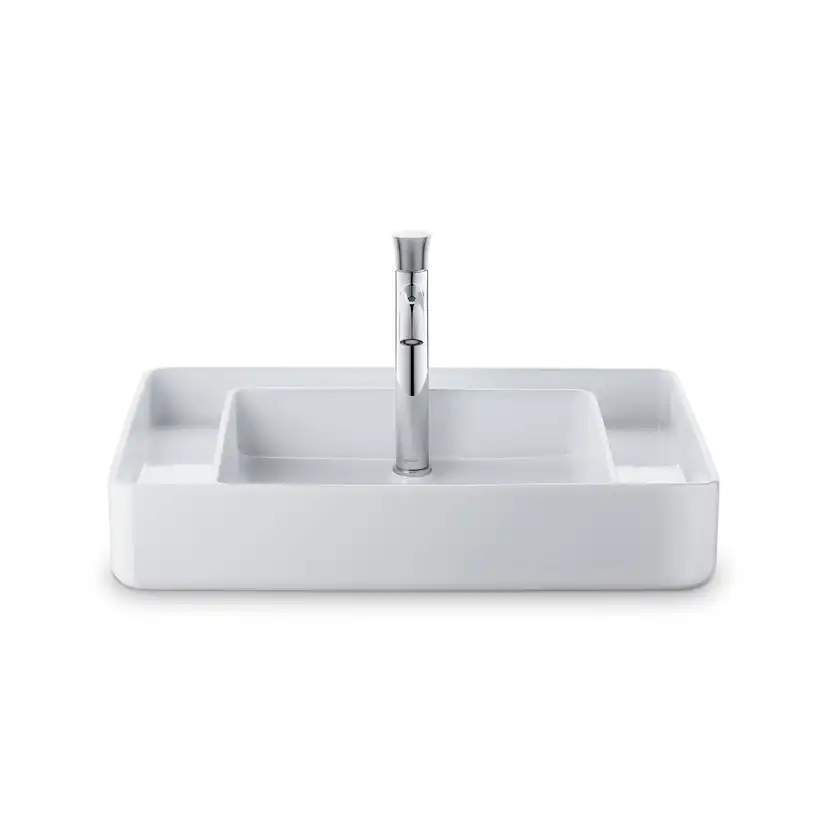 Tvättställ Duravit Bento Starck Box för Placering på Bänkskiva 650 mm