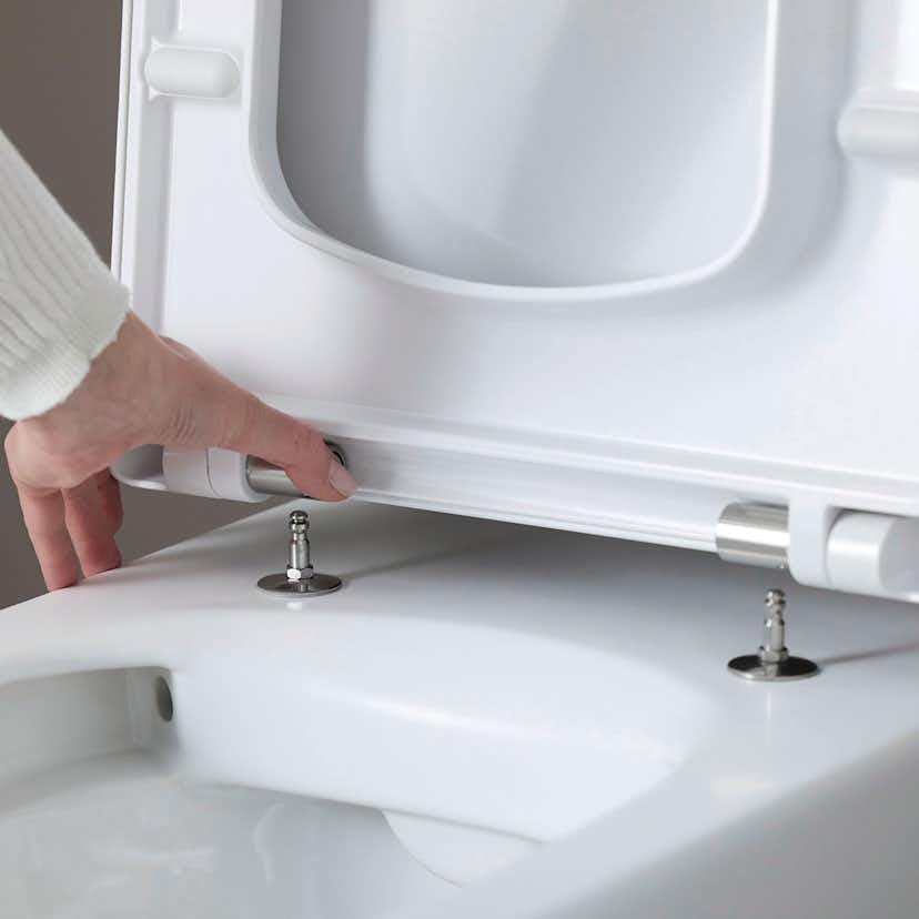 Vägghängd Toalettstol Duravit Me by Starck 252909 utan Toalettsits