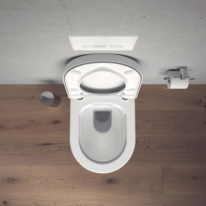 Vägghängd Toalettstol Duravit Starck 3 Rimless