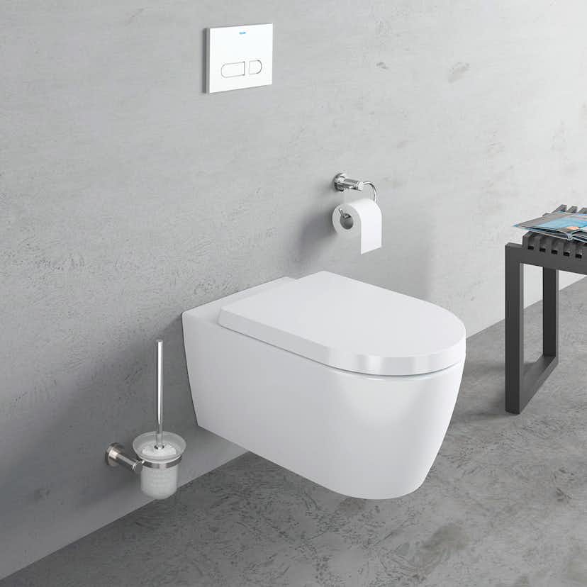 Vägghängd Toalettstol Duravit Me by Starck 252909 utan Toalettsits