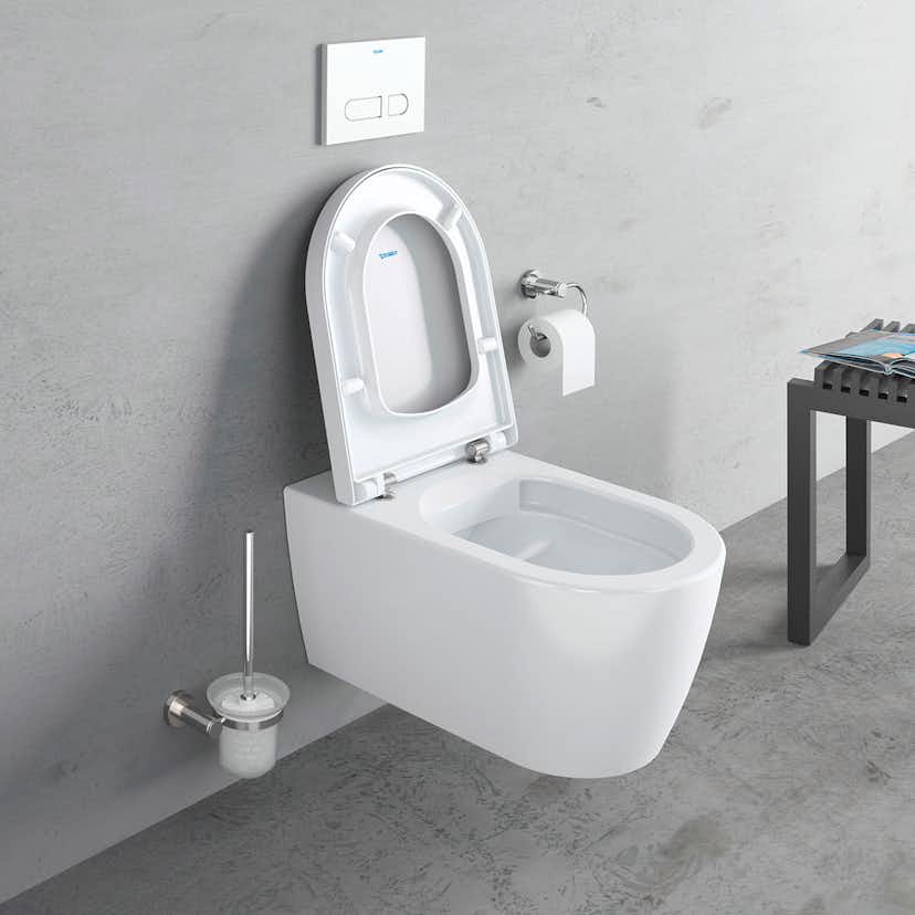 Vägghängd Toalettstol Duravit Me by Starck 252909 utan Toalettsits