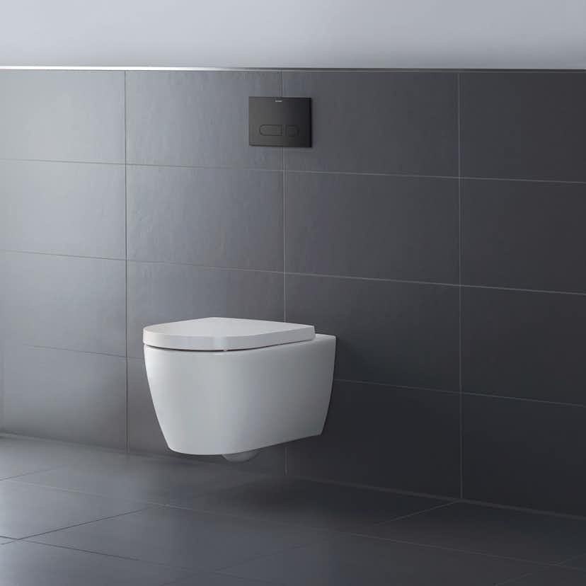 Vägghängd Toalettstol Duravit Me by Starck 252909 utan Toalettsits