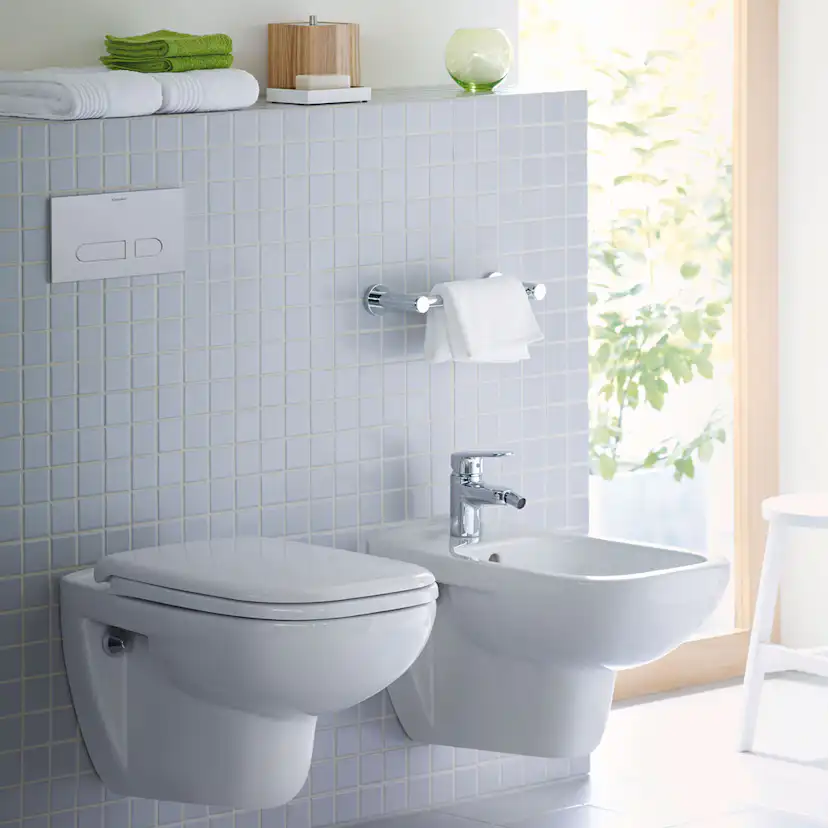 Vägghängd Toalettstol Duravit D-Code Rimless