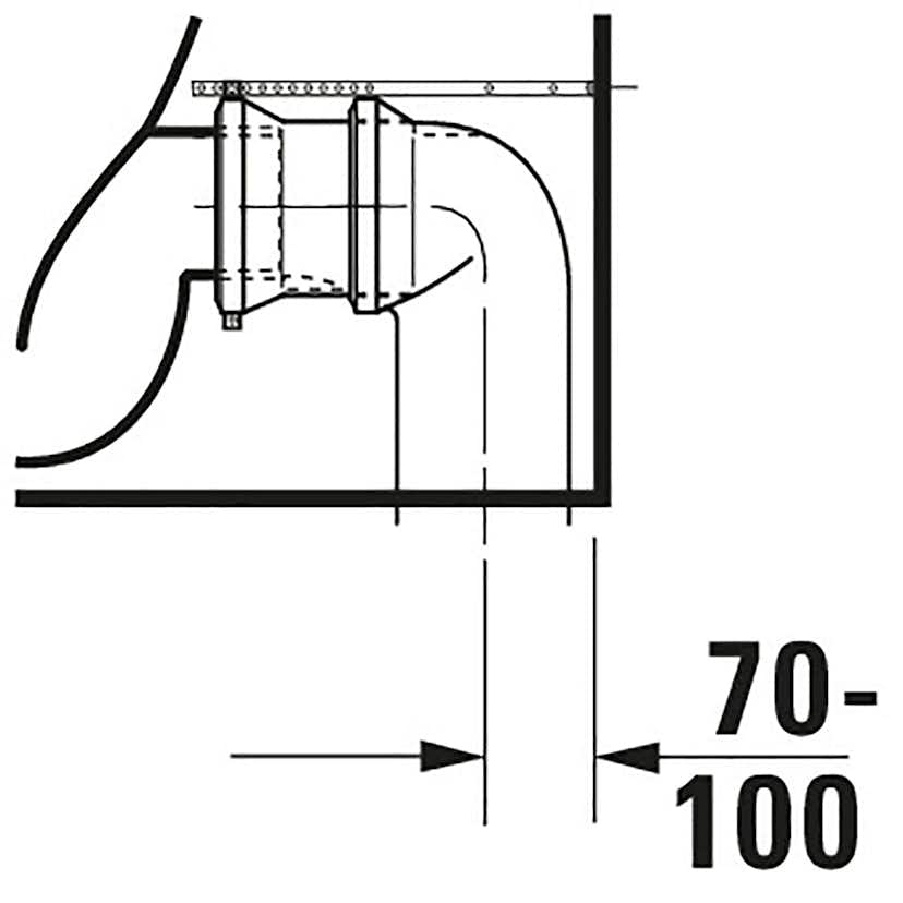 Toalettstol Duravit Me by Starck 217009