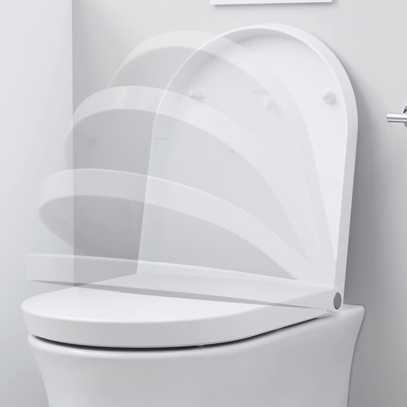 Golvstående Toalettstol Duravit White Tulip för Kombination