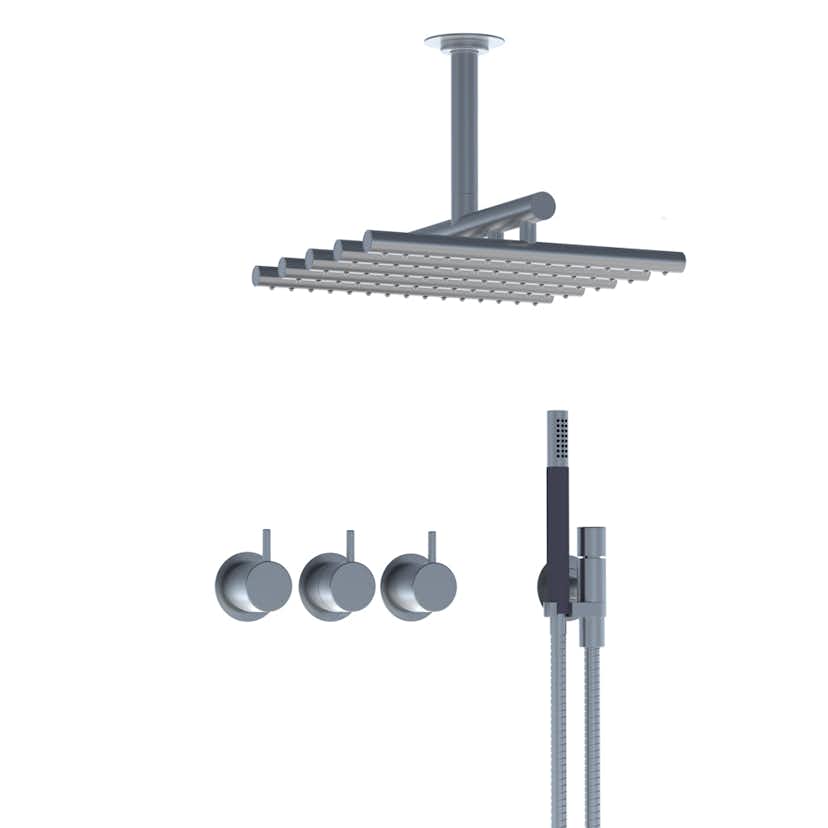 Takduschset Vola 5471R-051A för Inbyggnad