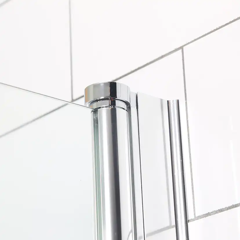 Duschdörr Bathlife Mångsidig 45° Dörr Delvis Frostat Glas