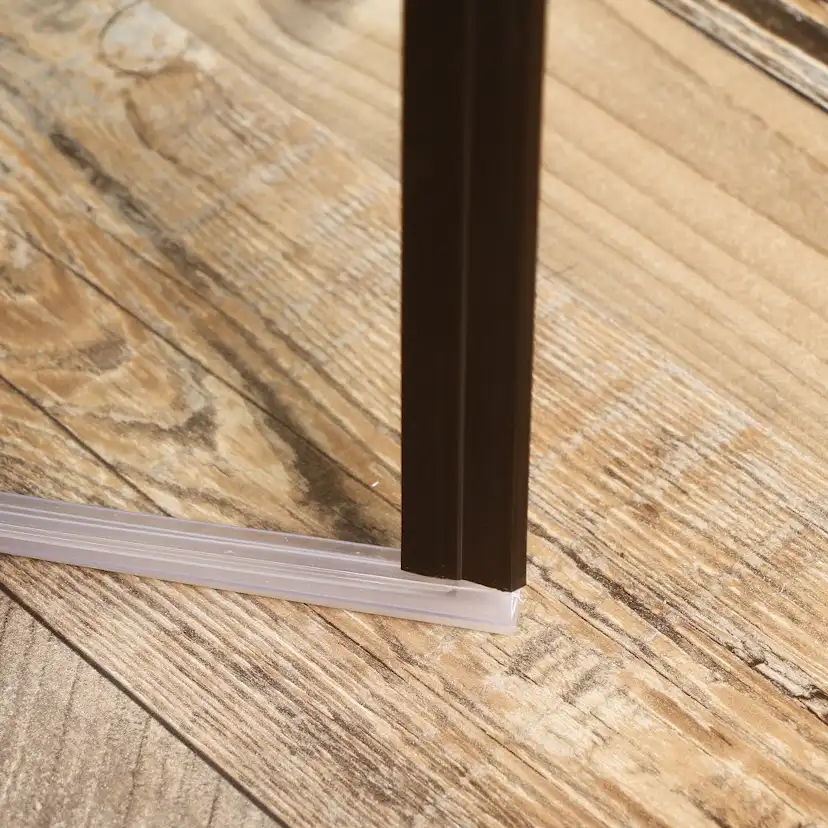 Duschdörr Bathlife Mångsidig 45° Dörr Svart